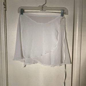 Wrap ballet skirt